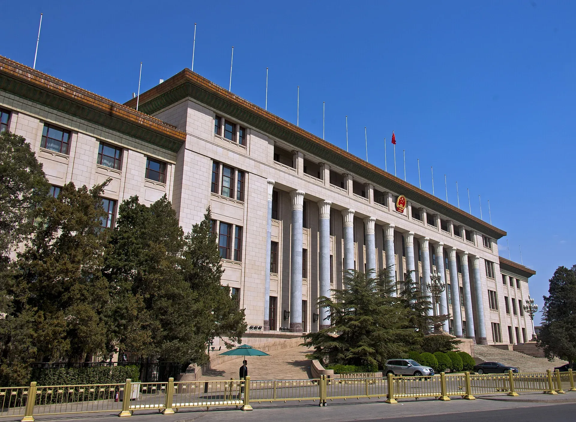 北京人民大会堂外景
