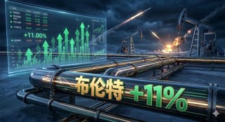 周一开盘前瞻·布伦特+11%