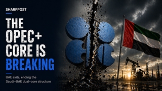 UAE Leaves OPEC May 1: Saudi Stands Alone, Oil Pricing Power Resets