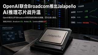 OpenAI联合Broadcom推出Jalapeño，AI推理芯片战升温