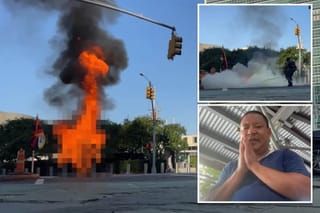 纽约联合国总部外一男子自焚身亡，藏人组织称其曾批评中国民族团结法
