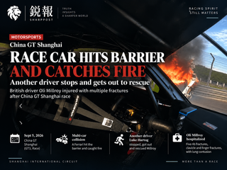 Daniel Wu criticises rescue response after China GT crash