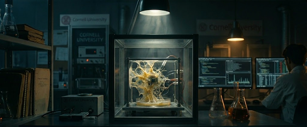 The Fungal Robot: Cornell's Mycelium Experiment and the Regulatory Void Around Non-Neural Intelligence