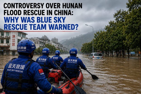 Hunan Flood Rescue Row Over ‘Unauthorized Relief’