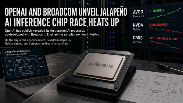 OpenAI and Broadcom unveil Jalapeño as AI inference chip race heats up