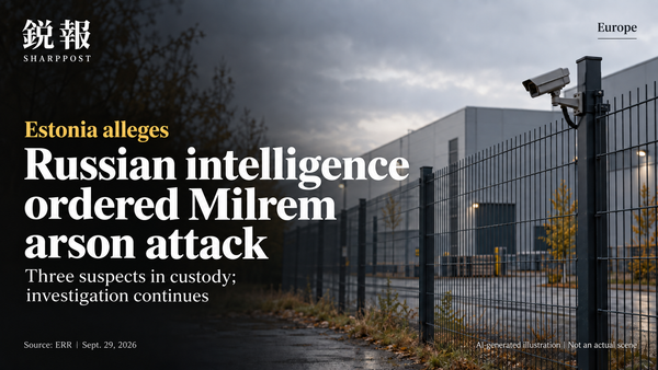 Estonia blames Russia for Milrem Robotics arson attack