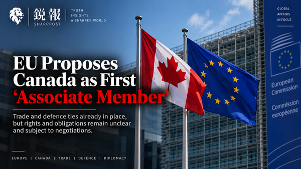 Von der Leyen proposes EU associate status for Canada