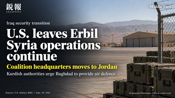 US ends Iraq coalition mission; Syria operations continue