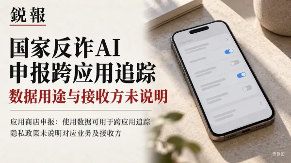 中国国家反诈AI为何申报“追踪”用户？公开政策未说明用途