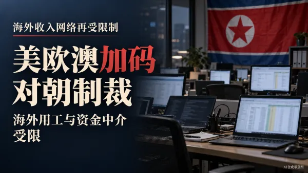 美欧澳加码对朝制裁，俄罗斯中介和海外用工网络被列入名单