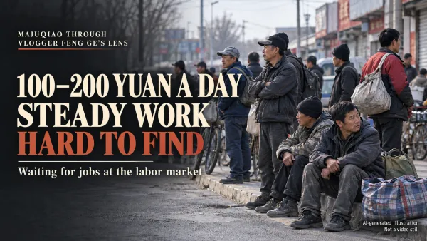Beijing’s Majuqiao Workers Search for More Than a Day’s Pay